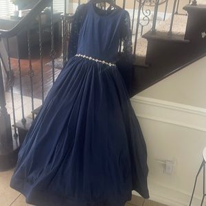 Custom made girls dress wore once